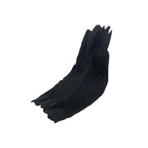 Black Dark Bark Sculpture - Cleared Decor vase